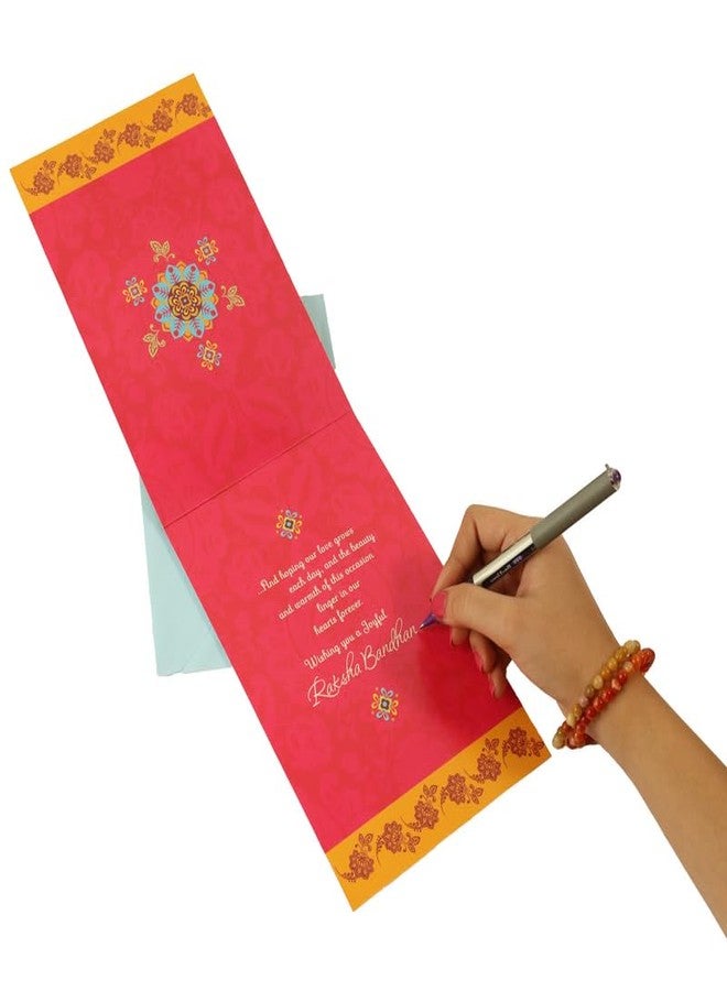 ARCHIES Rakhi Collection For Rakshabandhan | Rakhi For Brother | Rakhi for Bhaiya and Bhabhi | Rakhi Combo Gift Hamper (RAKHI COMBO -218) - Image 2